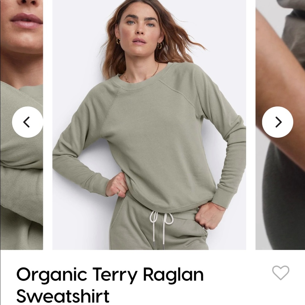 Mate The Label Organic Terry Raglan Sweatshirt